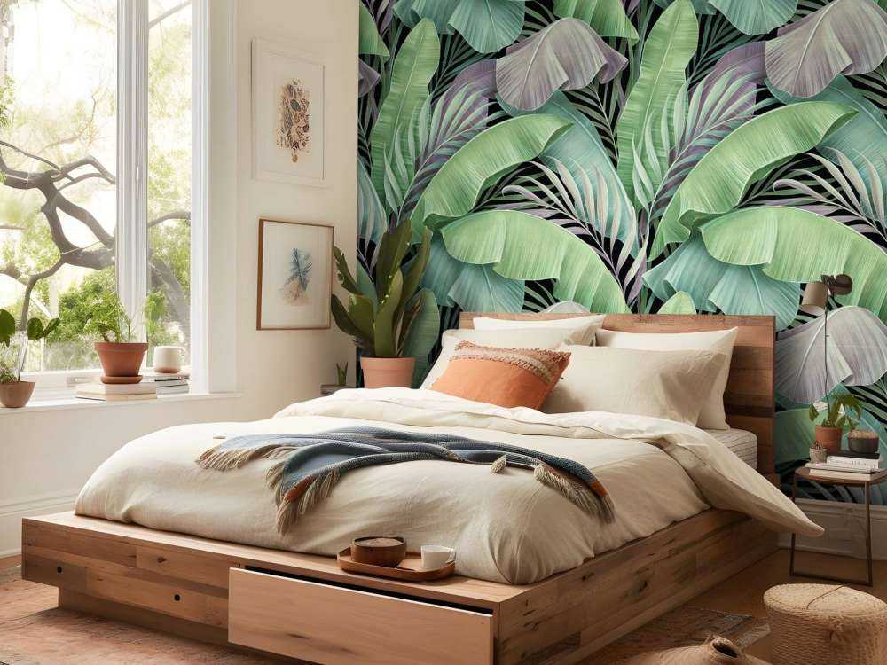 Feuilles tropicales