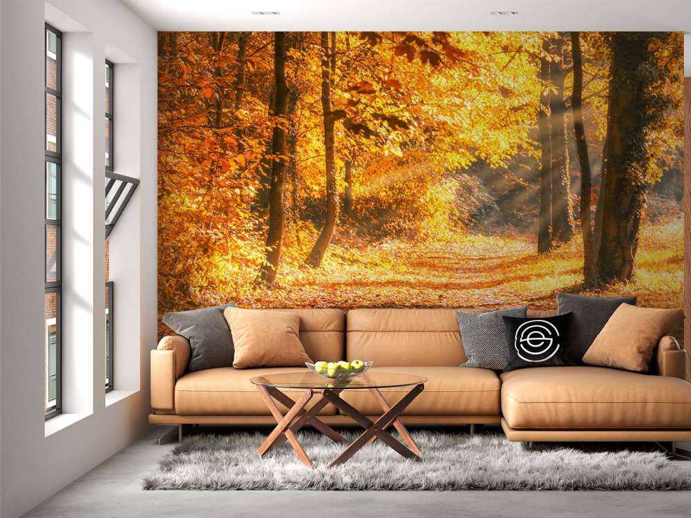 Panorama en automne