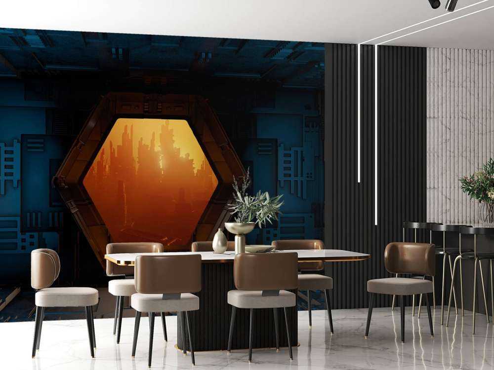 Vue futuriste