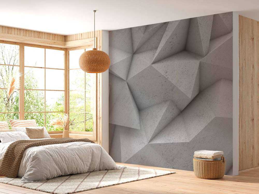 Béton 3D forme angulaire