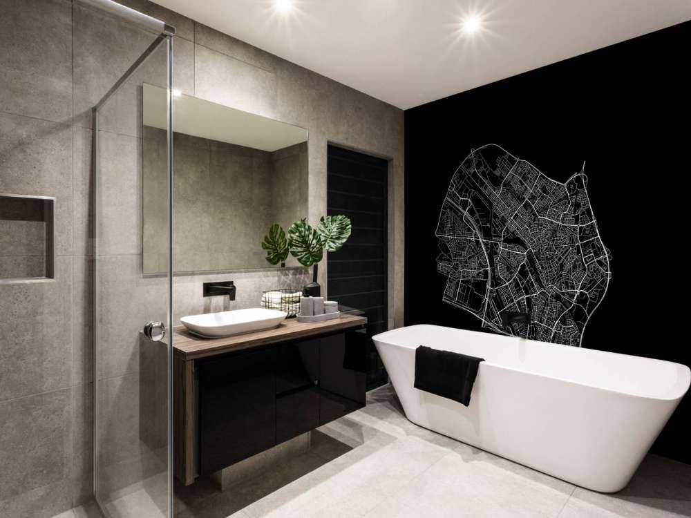 Carte d'Utrecht, noir