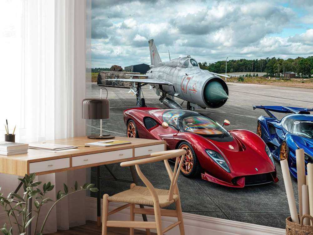 Hypercars en avion de chasse