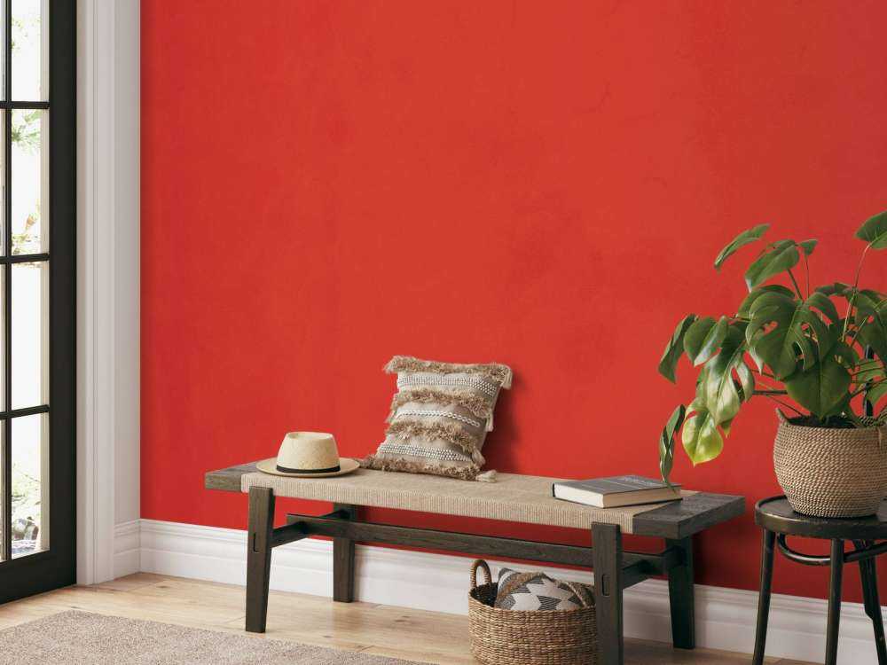 Béton rouge silex