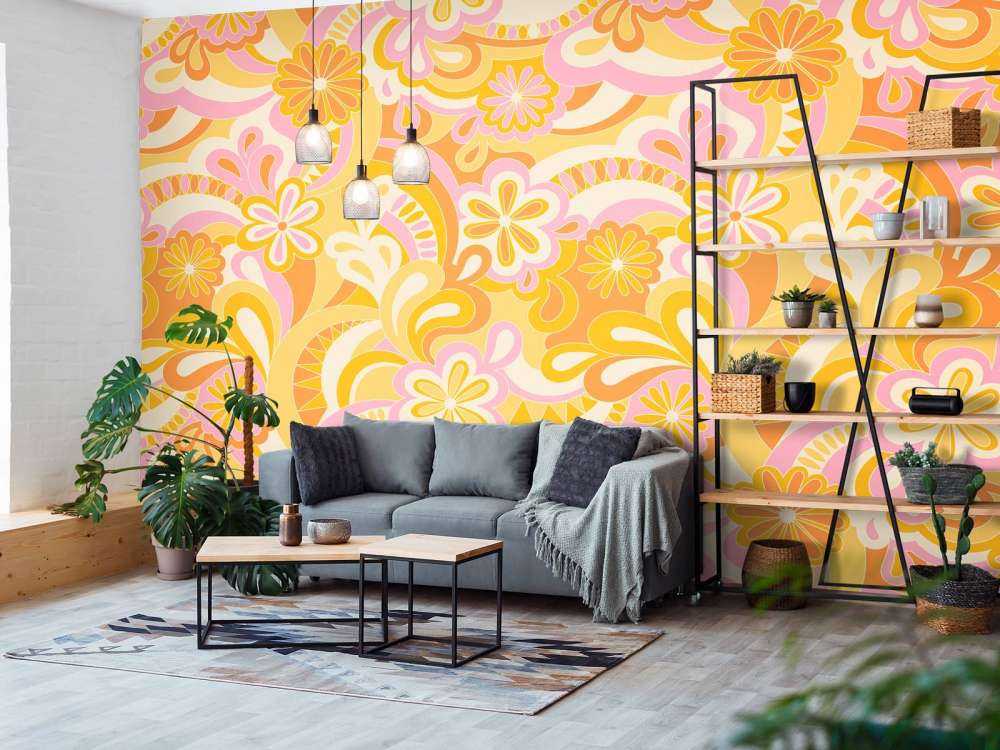 Fleurs hippies