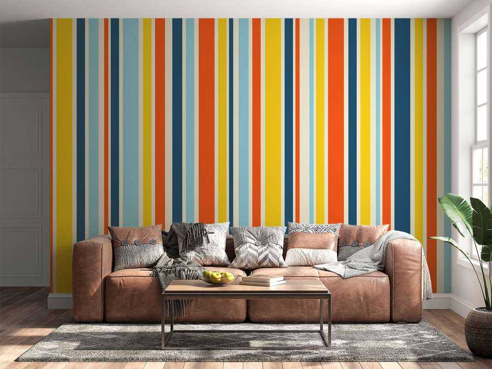 Rayures colorées