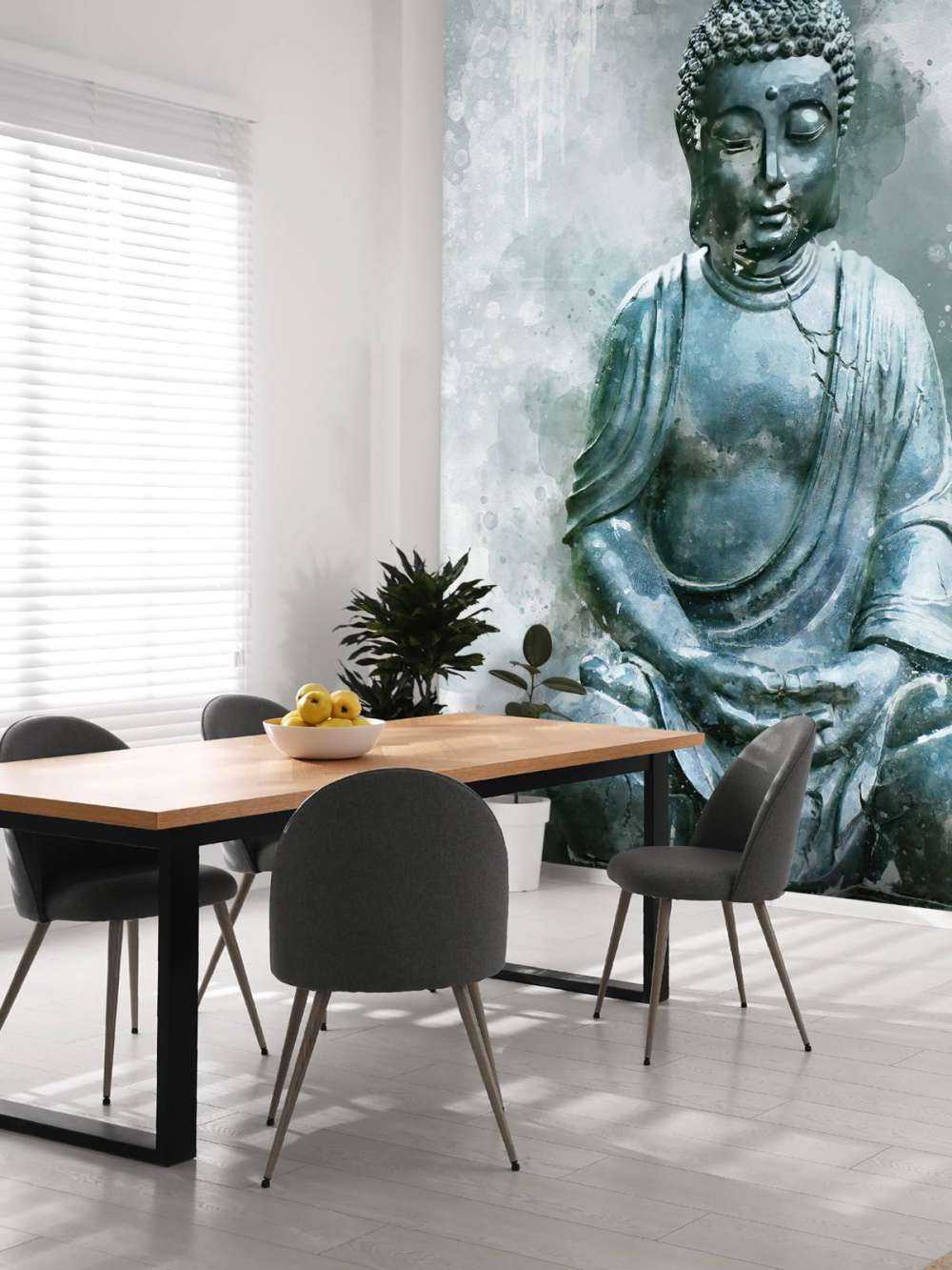 Aquarelle de Bouddha