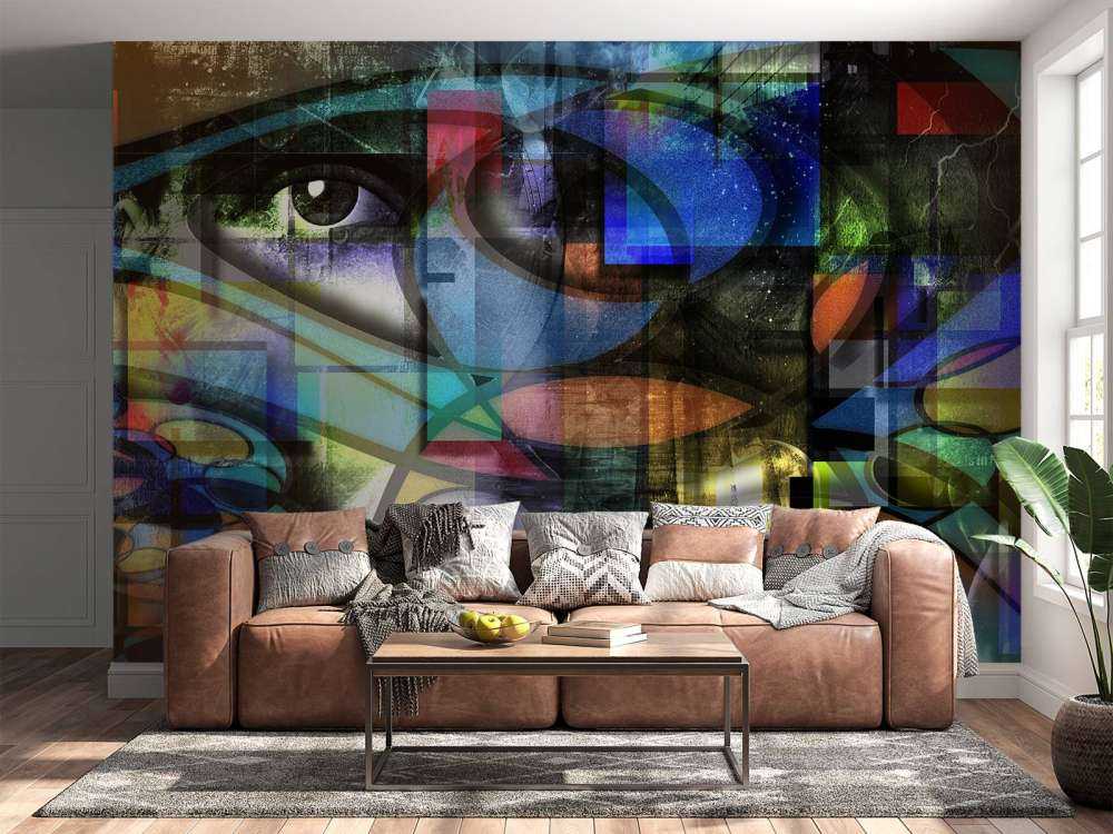 Visage abstrait