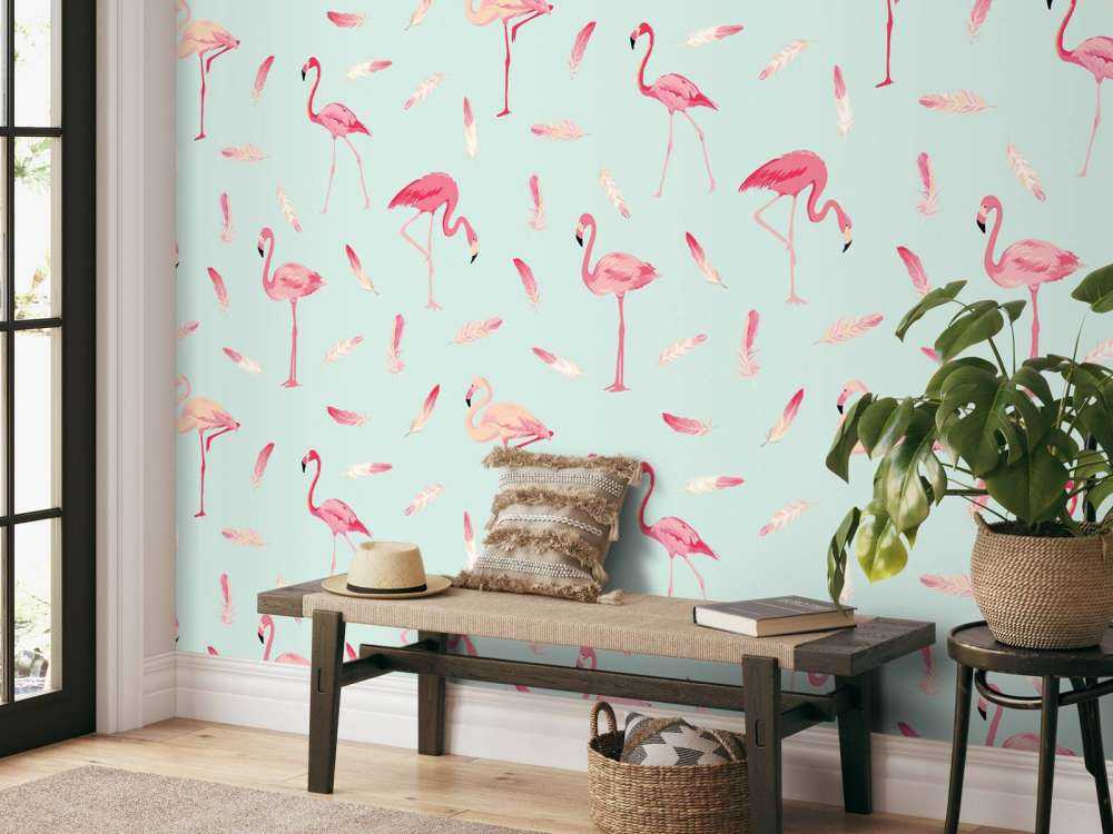 Flamants roses
