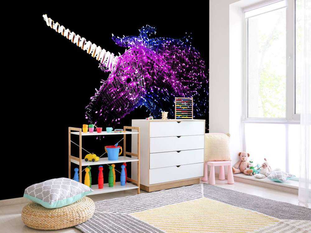 Licorne lumineuse