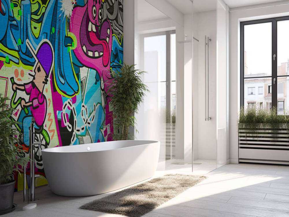 Des graffitis durs