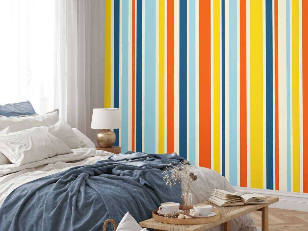 Rayures colorées