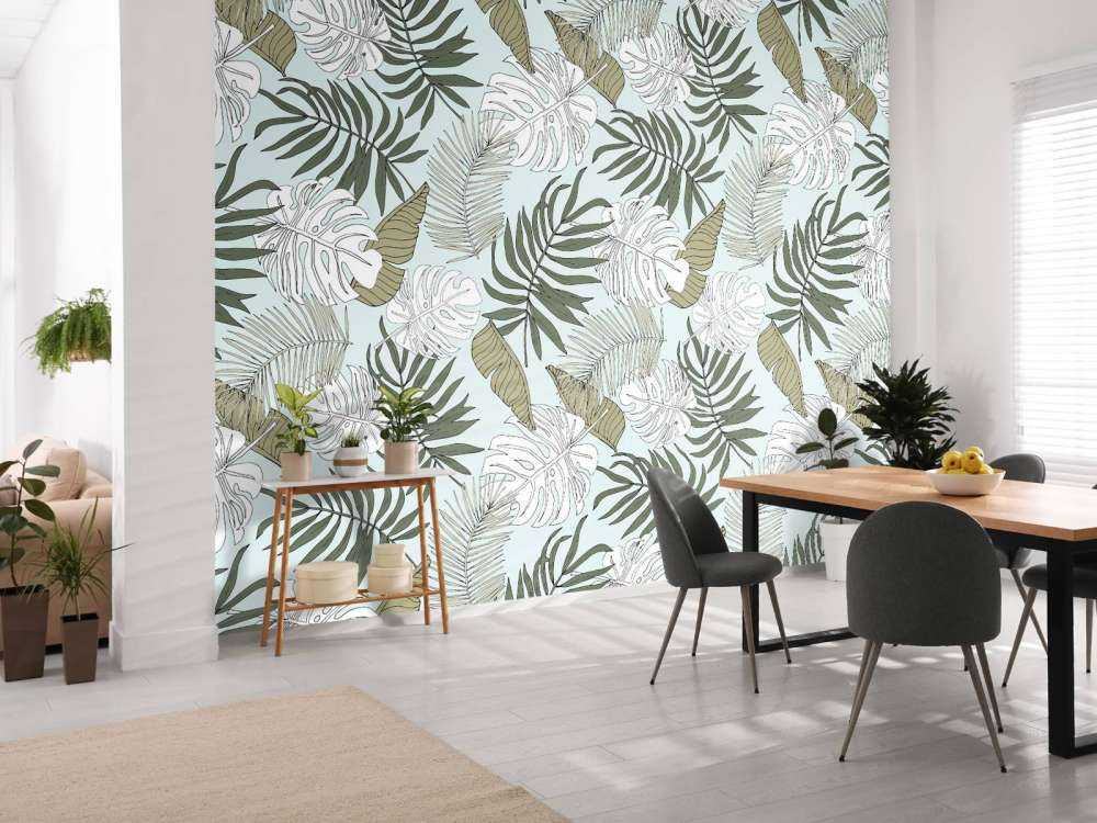 Feuilles exotiques