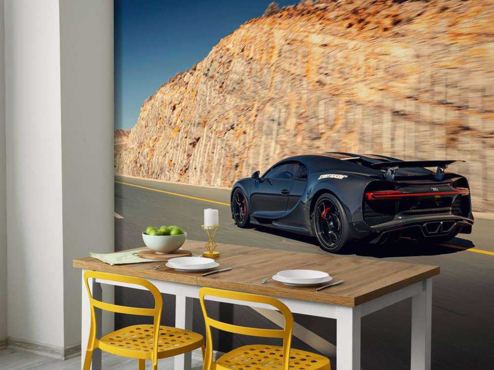 Bugatti Chiron Pur Sport en action