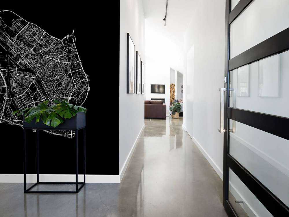 Carte d'Utrecht, noir
