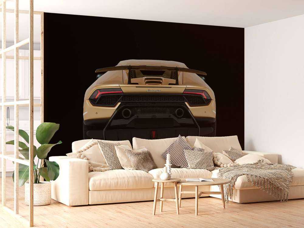 Lamborghini Huracán - Arrière, noir