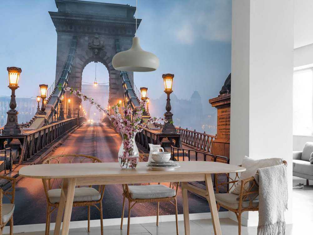 Pont à chaîne à Budapest