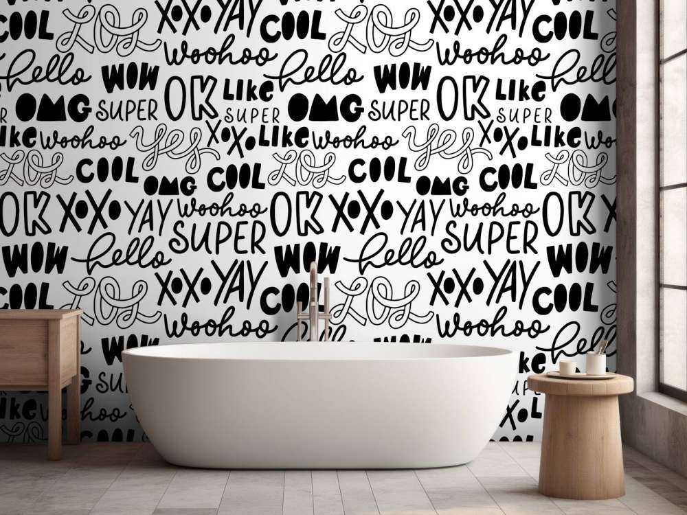 Doodles noir et blanc