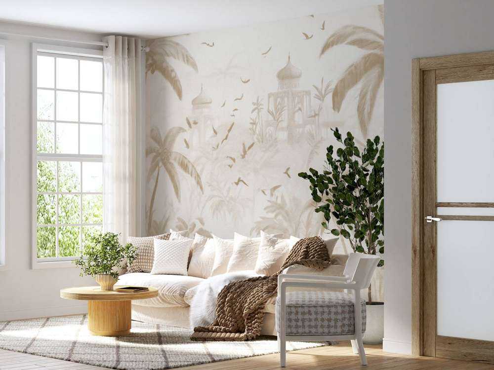 Jardin Oriental à l'Aube, taupe