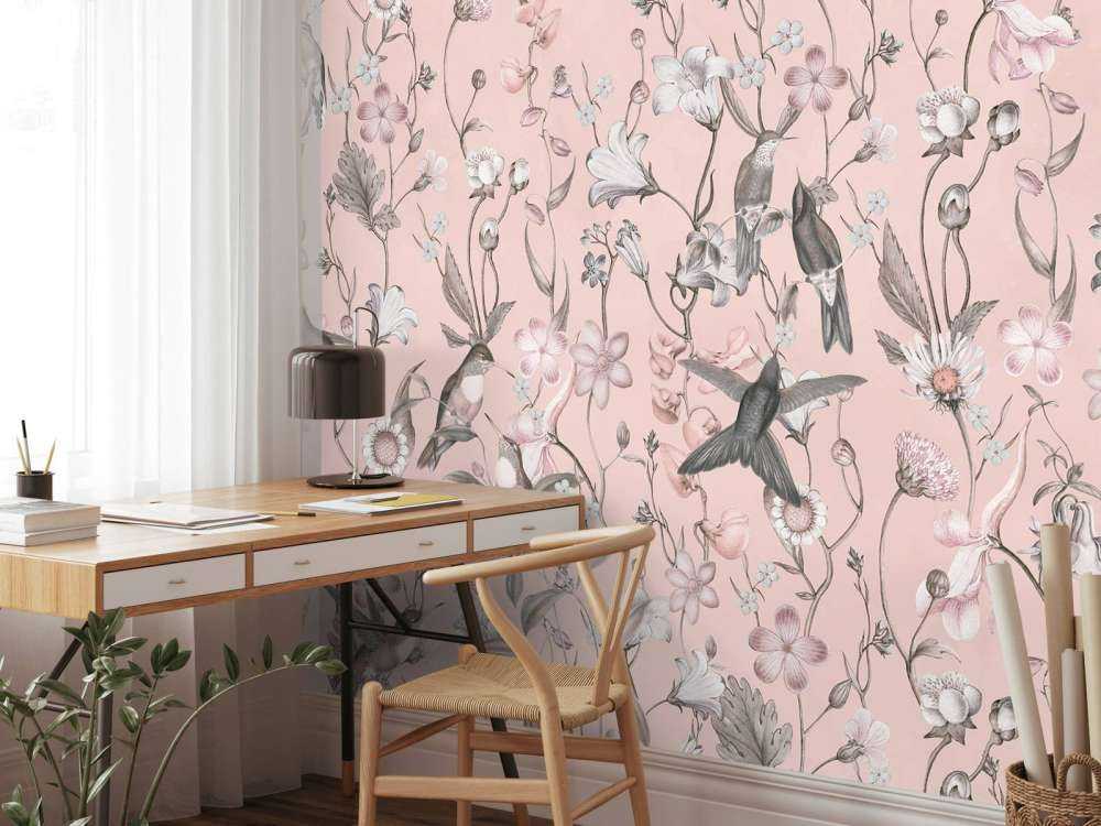 Printemps Éthéré - Jardin Noir de Minuit