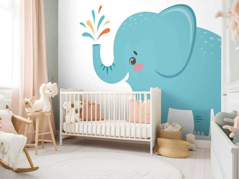 Eléphant joyeux