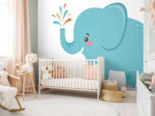 Eléphant joyeux