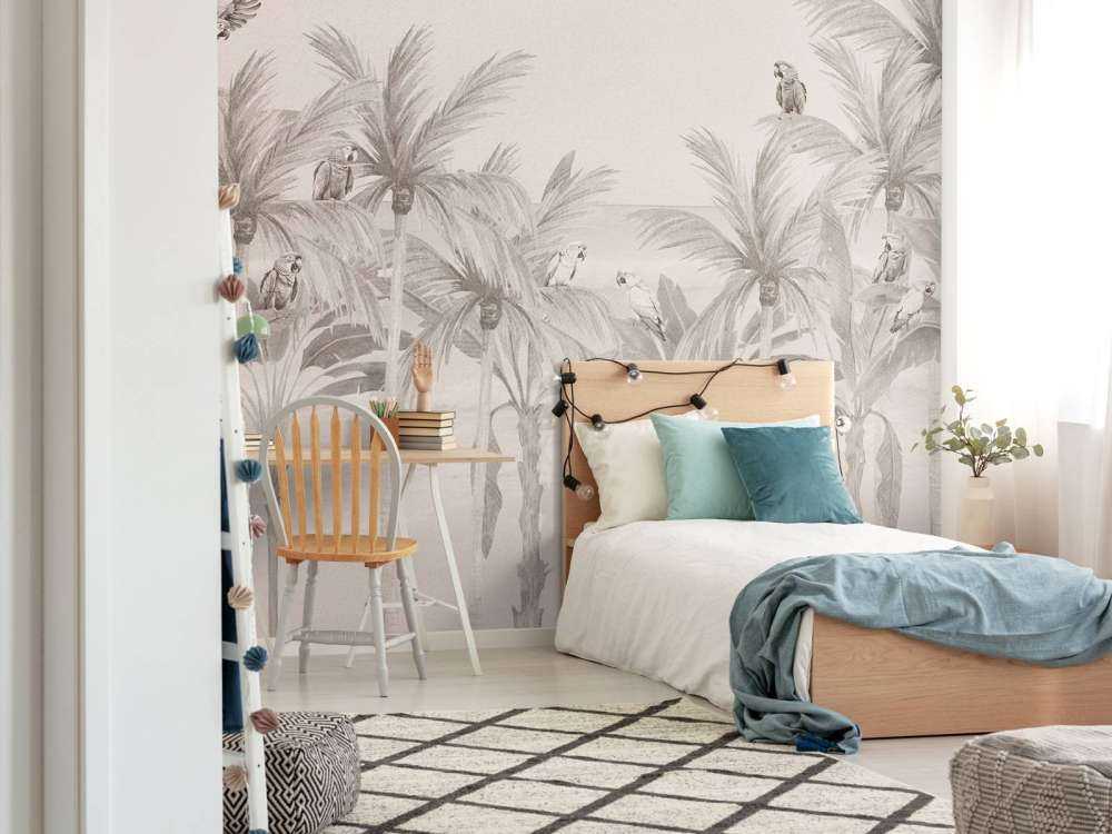 Vol des palmiers du paradis