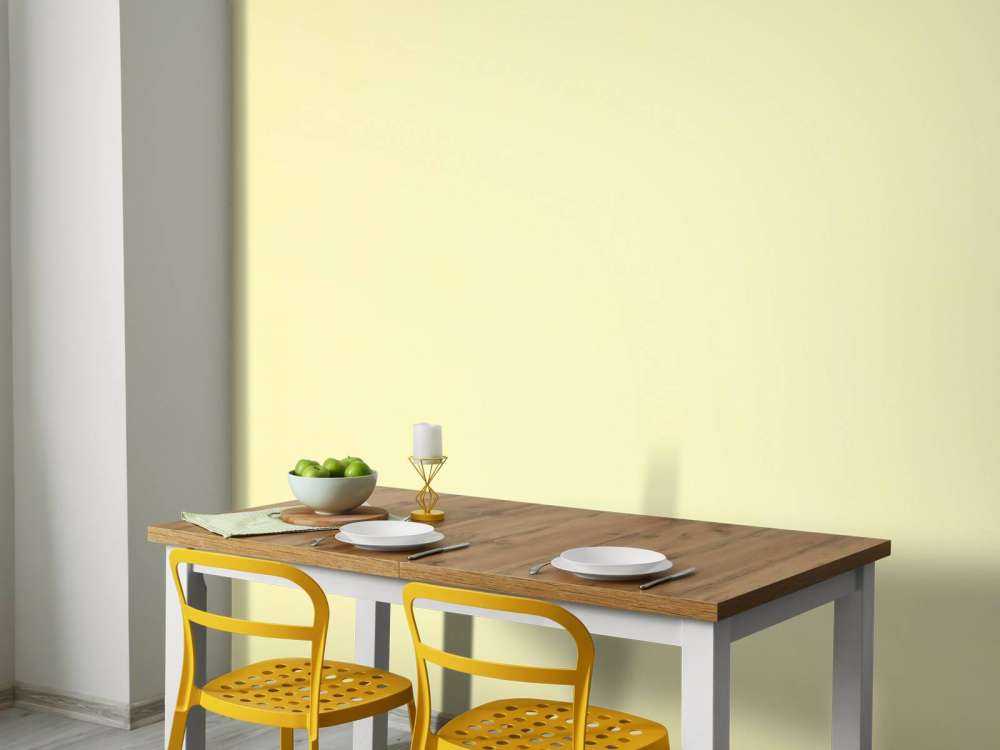 Béton jaune citron