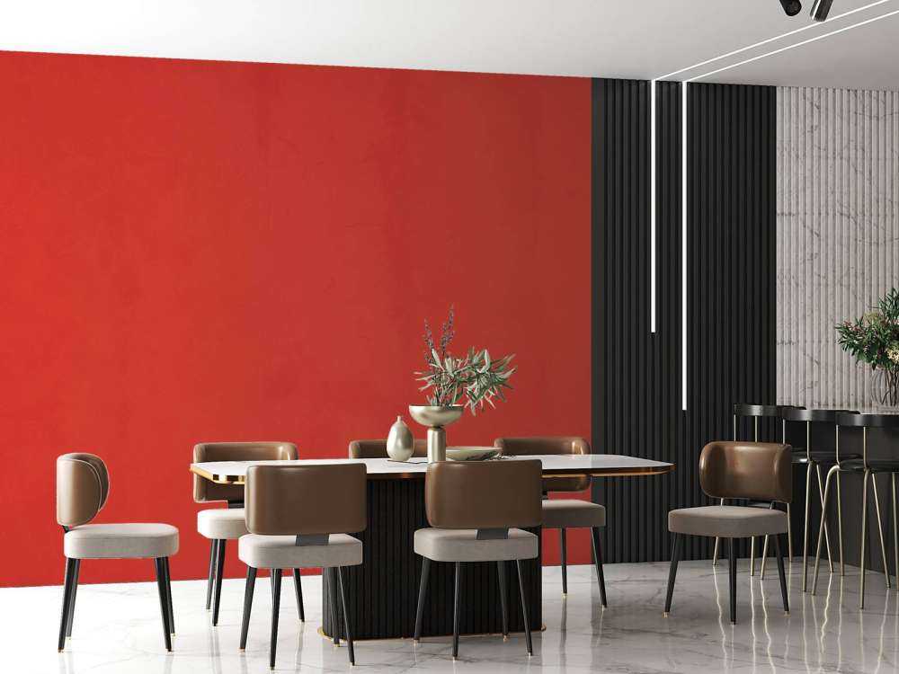 Béton rouge silex