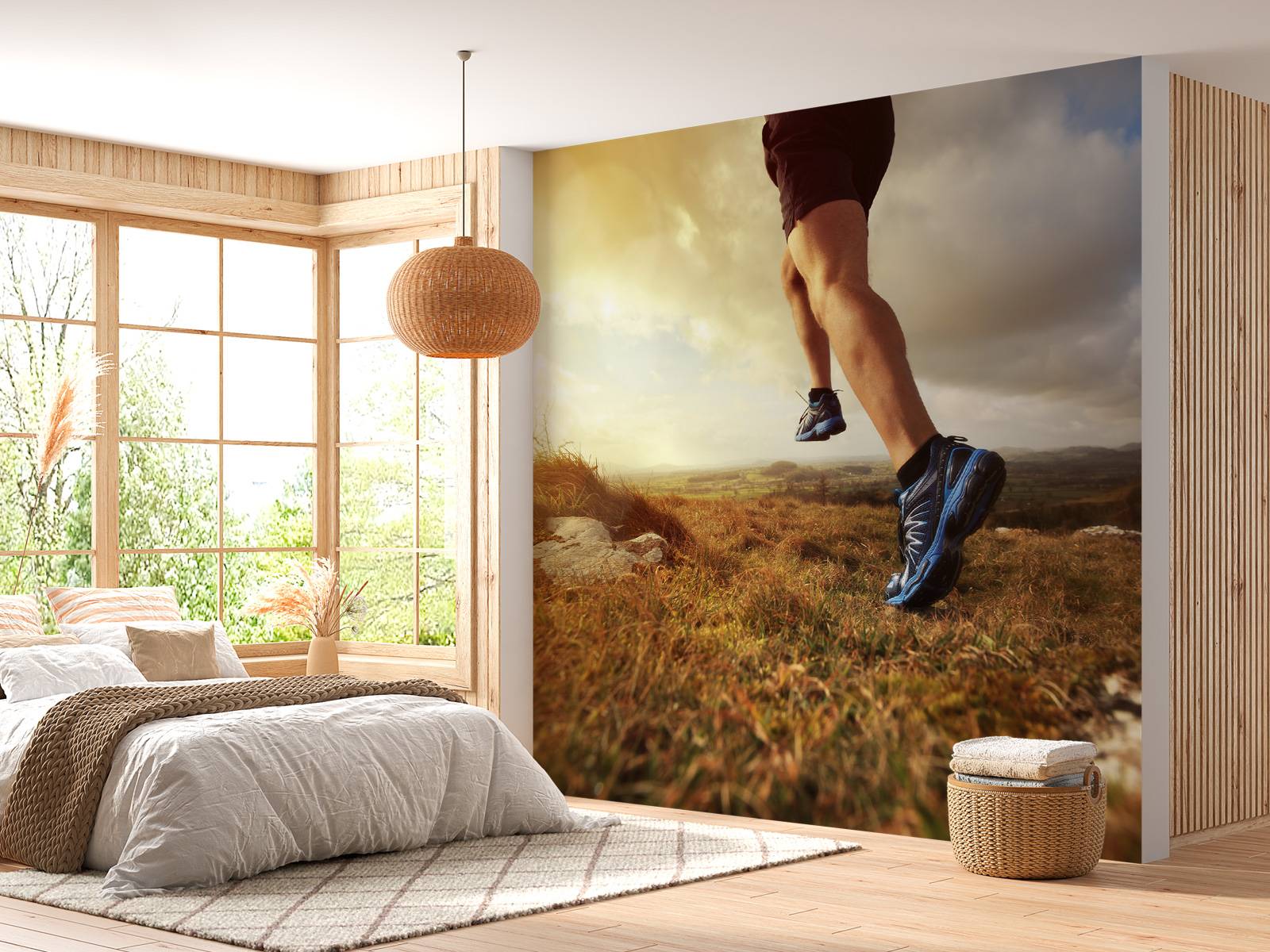 Joggeur en action
