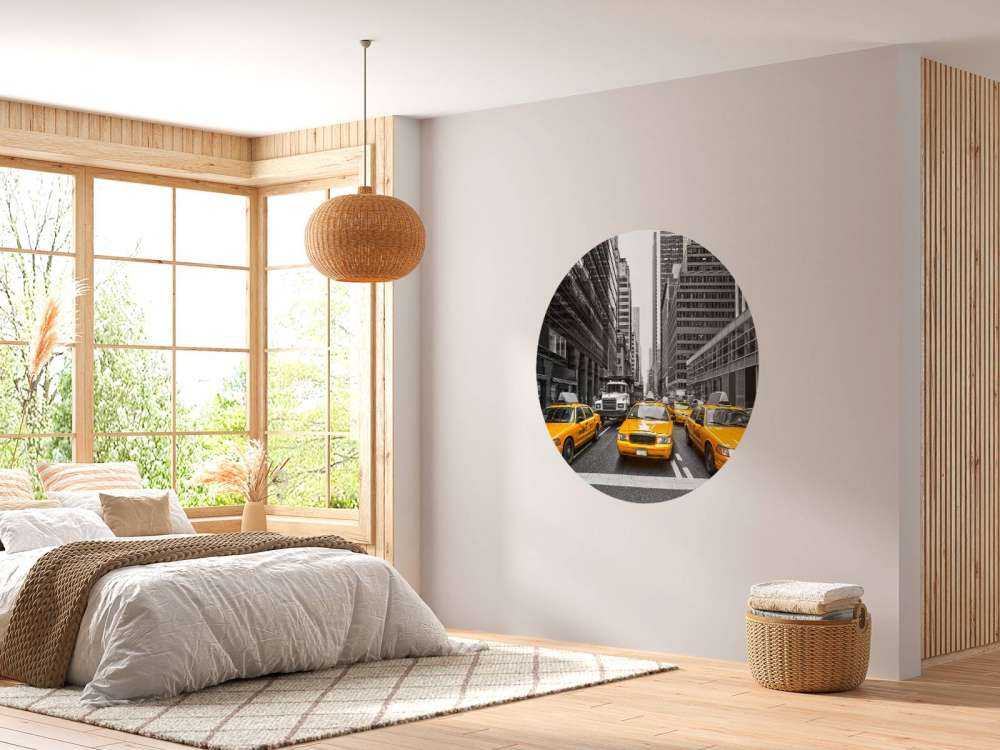 Taxis jaunes à New York