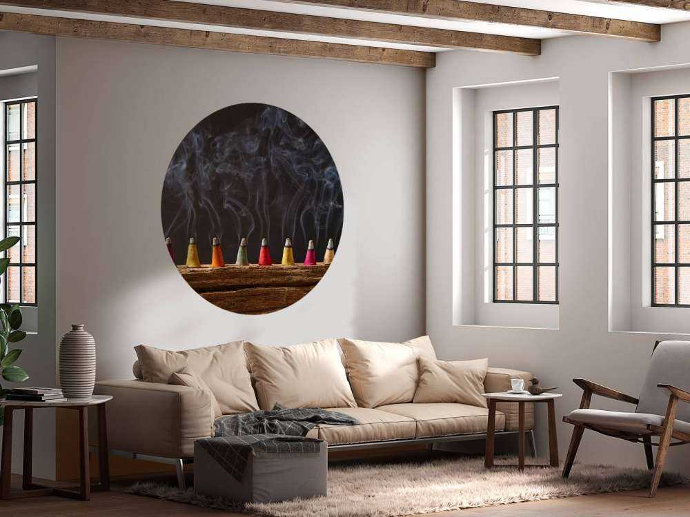 Bâtonnets d'encens colorés