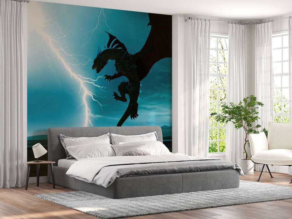 Dragon à l'orage
