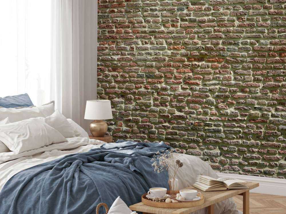 Mur de vieilles briques