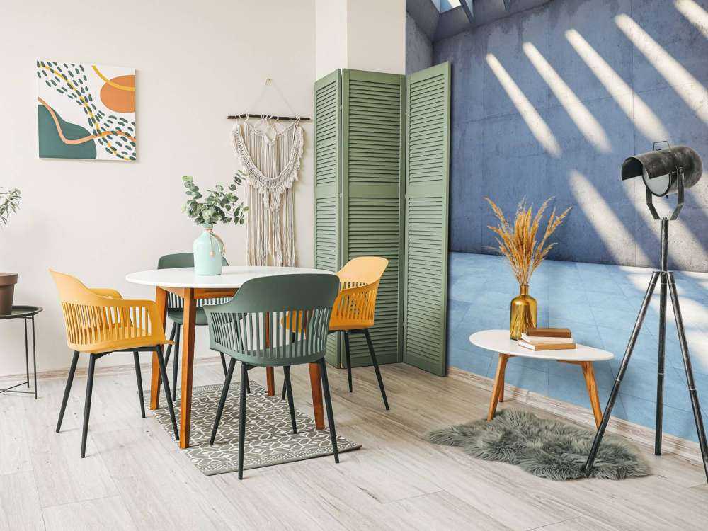 Espace vide avec toit ouvert