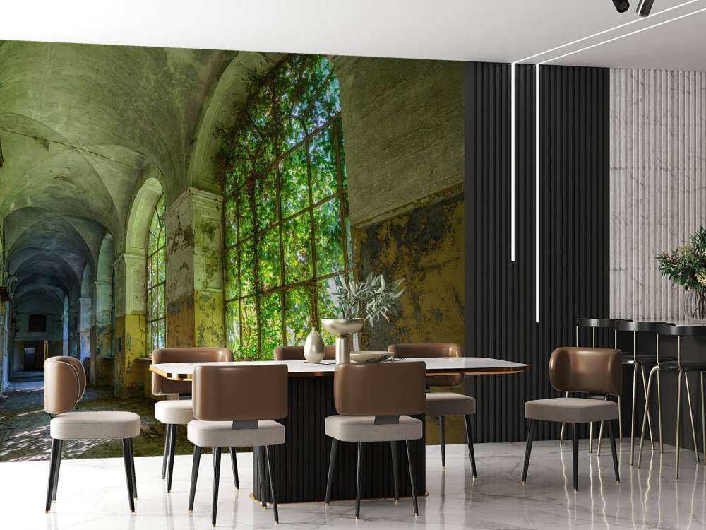 Ancien bâtiment abandonné