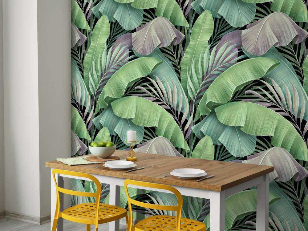 Feuilles tropicales