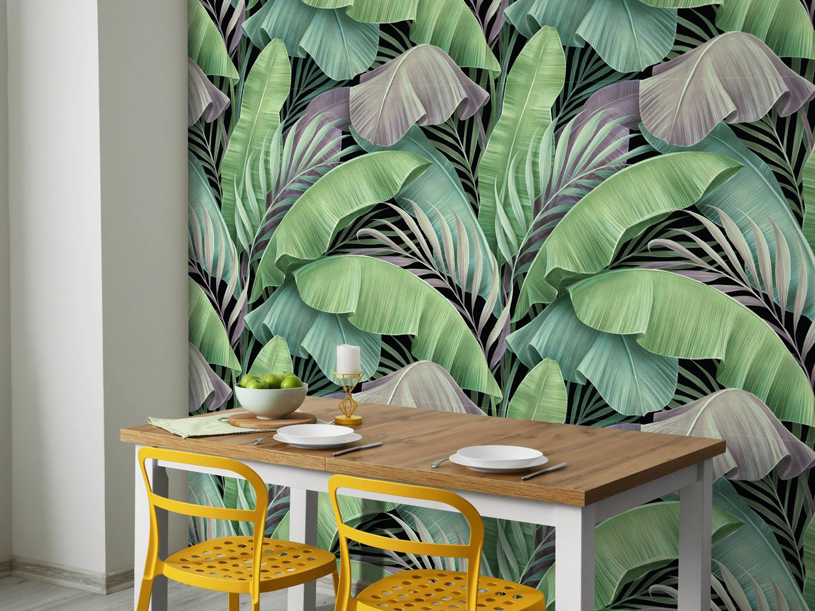 Feuilles tropicales