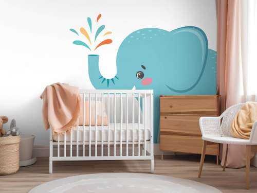 Eléphant joyeux