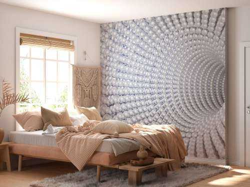 Tunnel avec bulles 3D