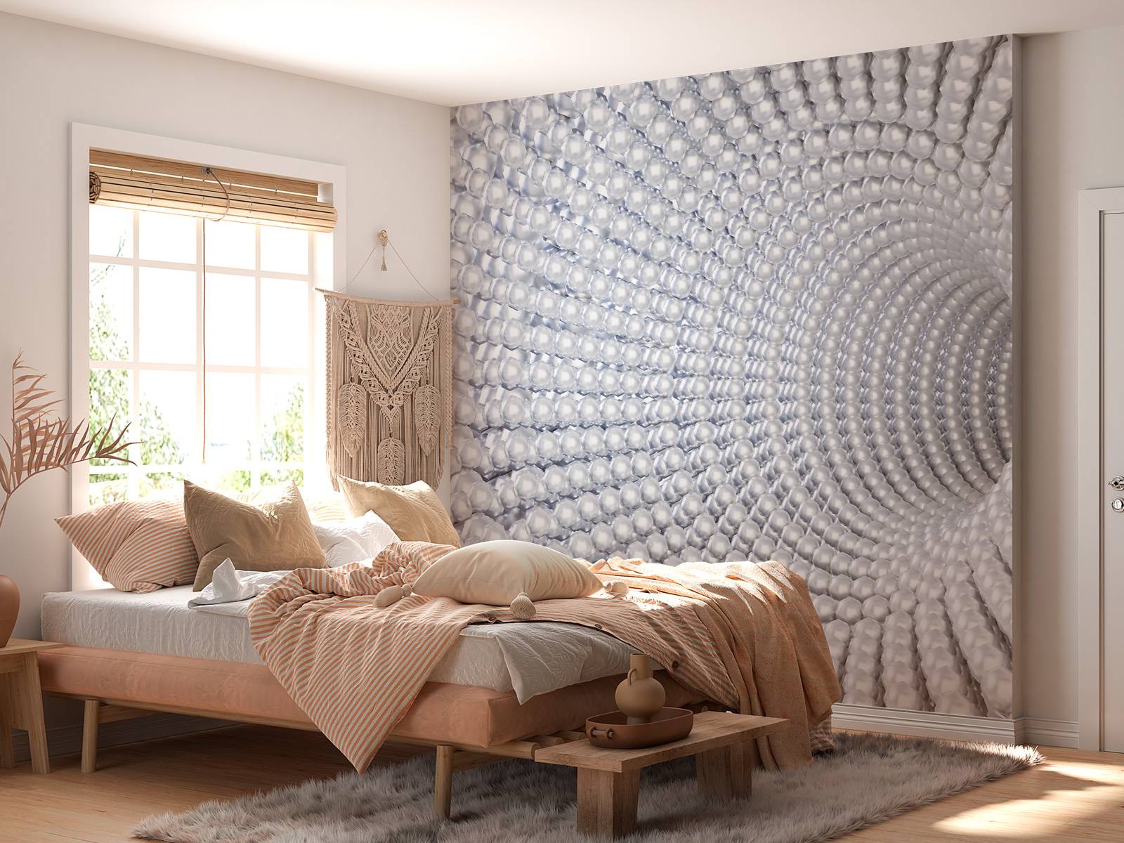 Tunnel avec bulles 3D