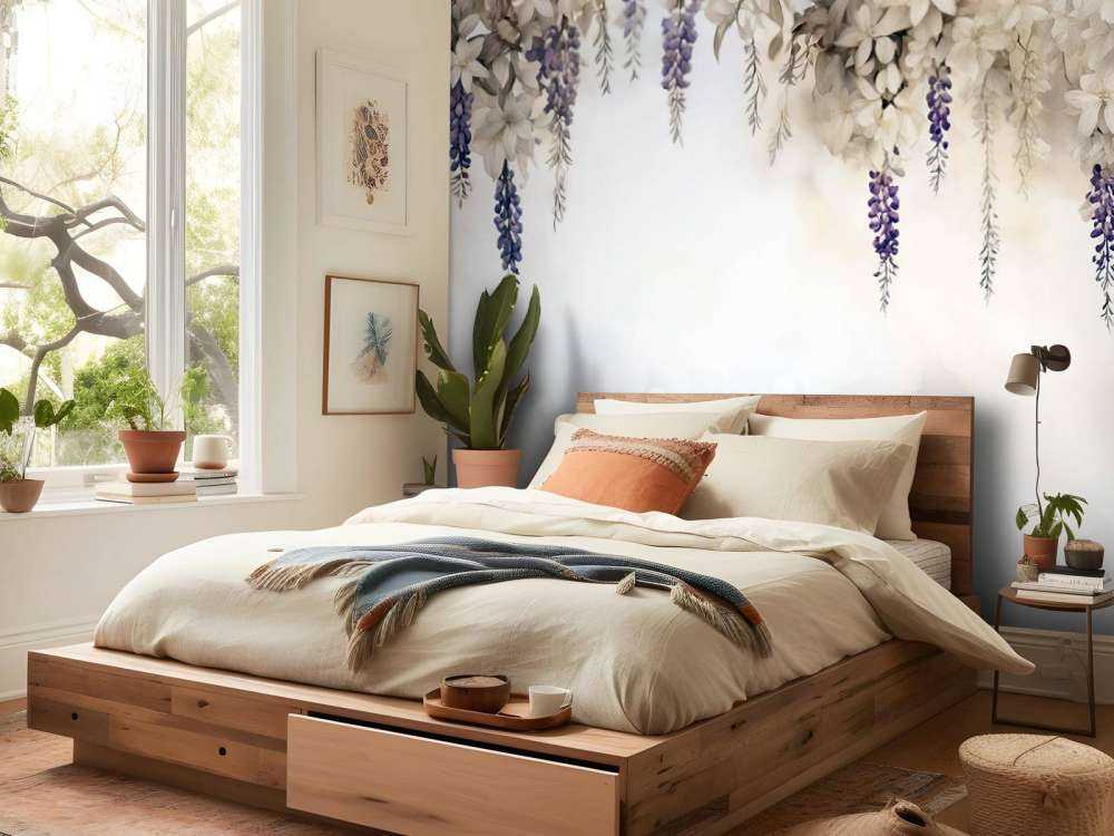 Jardin de Glycine Douce Jaune