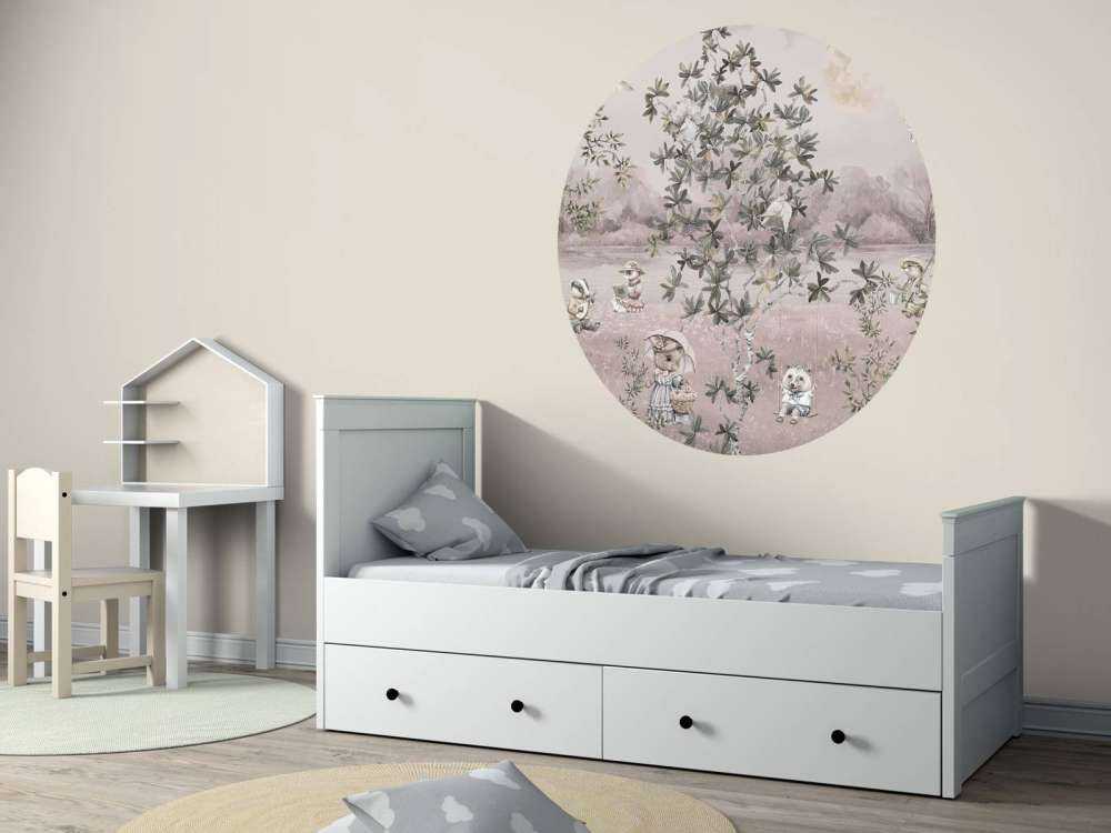 Animaux Vintage - Rose