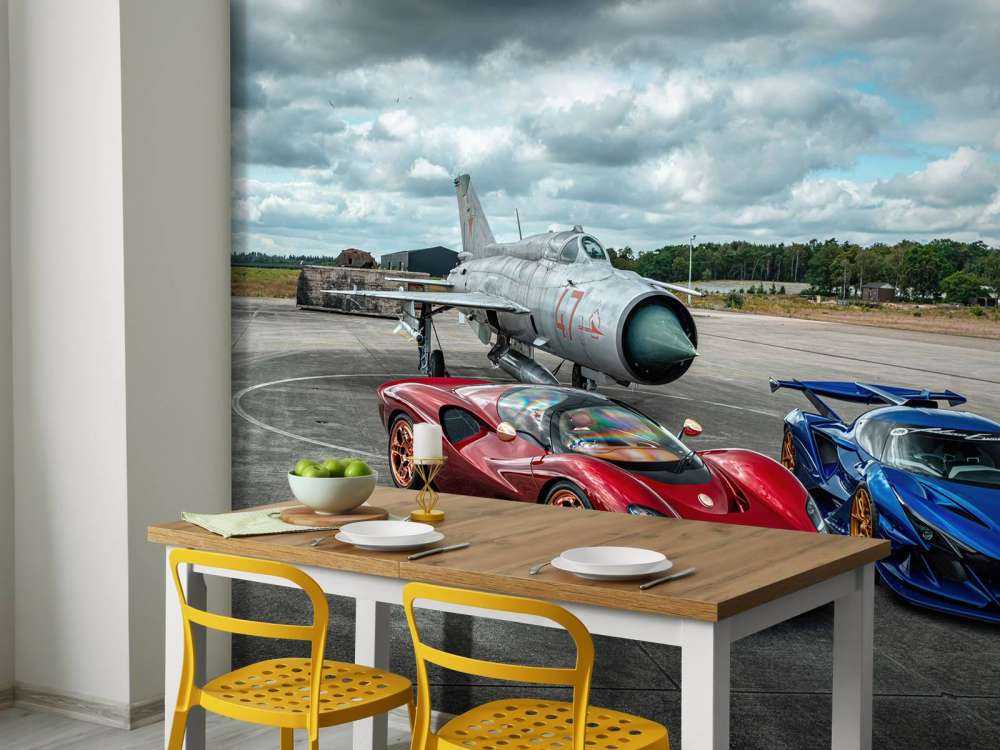 Hypercars en avion de chasse