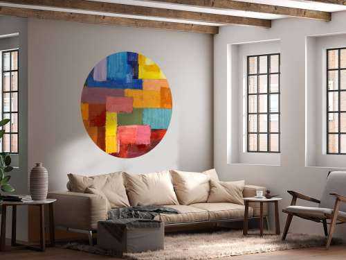 Répartition des surfaces colorées