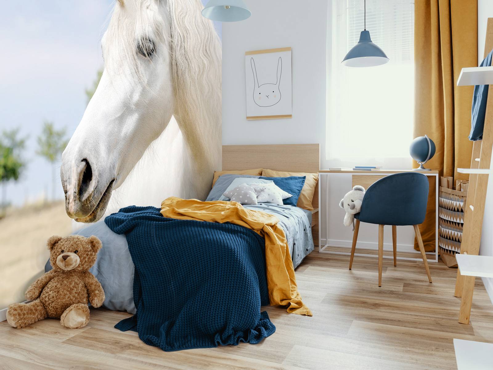 Licorne blanche