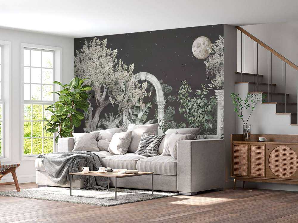 Jardin la nuit