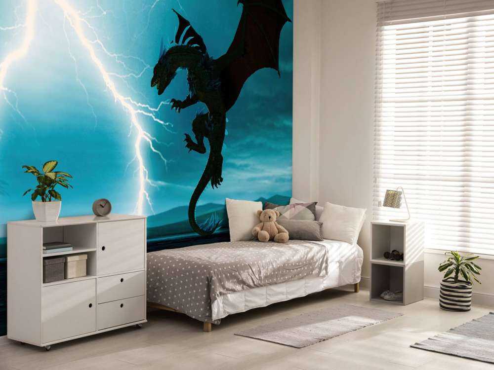 Dragon à l'orage