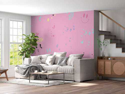 Pink splash