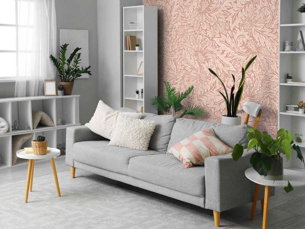 Morris Florals & Leaves - beige