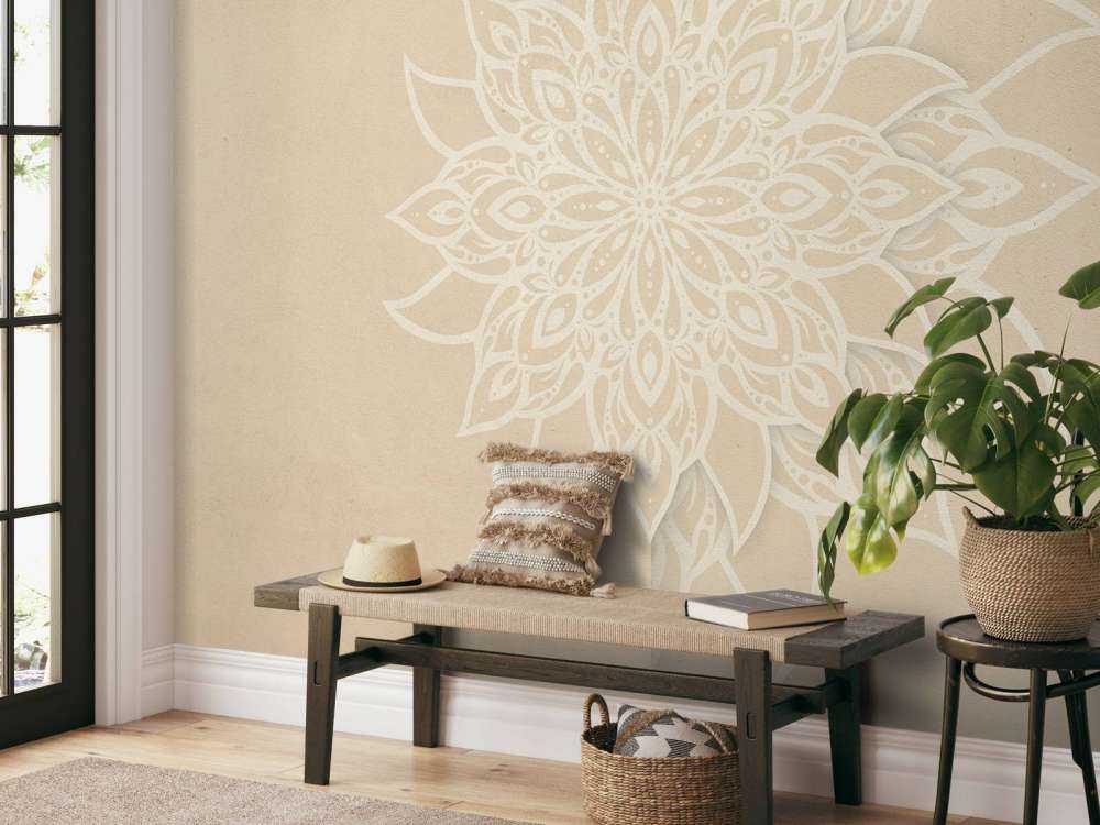 Mandala Beige Elegance